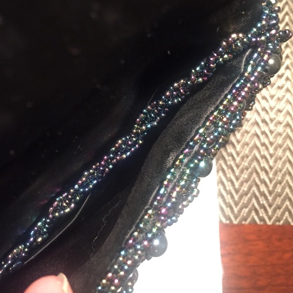 Fancy vintage beaded clutch - Picture 5 of 5